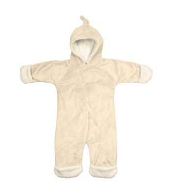 i play.® Baby Cream Soft and Snuggly Cuddlesuit