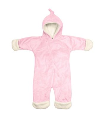 i play.® Baby Girls' Pink Soft and Snuggly Cuddlesuit