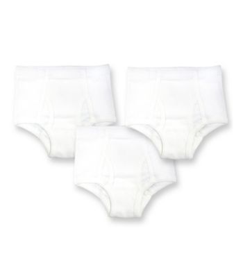 i play.® Boys' White 3-pk. Briefs