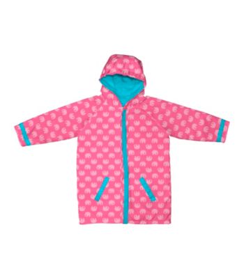 i play.® Girls' 6M-4T Pink Elephants Midweight Raincoat
