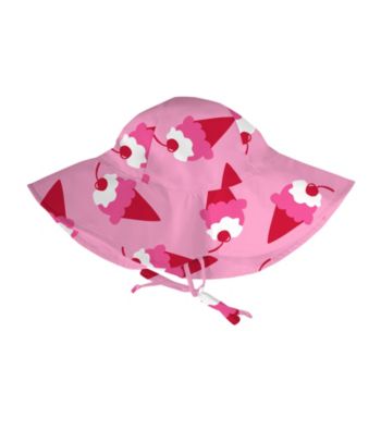i play.® Girls' Pink Ice Cream Floppy Brim Sun Protection Hat