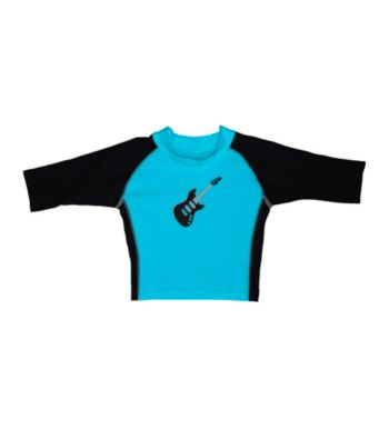 i play.® Boys' Aqua Guitar 3-Quarter Sleeve Rashguard