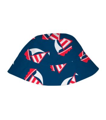 i play.® Boys' Navy Sailboat Sun Protection Bucket Hat