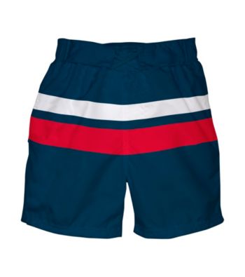 i play.® Boys' Navy/Red Ultimate Swim Diaper Block Boardshorts