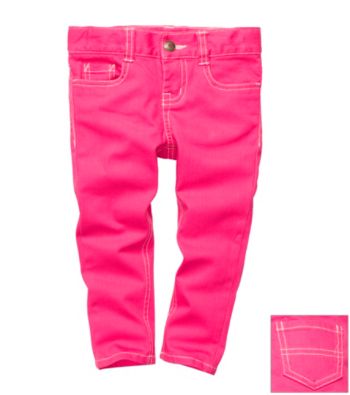 OshKosh B'Gosh® Girls' 2T-4T Pink Skinny Pants