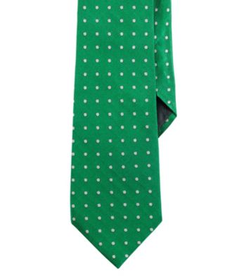 Lauren® Men's Kelly Jacquard Dot Necktie