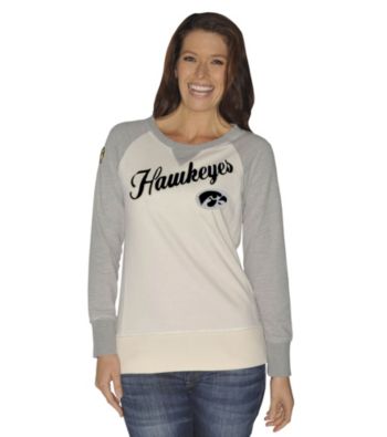 G-III Ladies' Black Iowa Quarter Coverage Tee