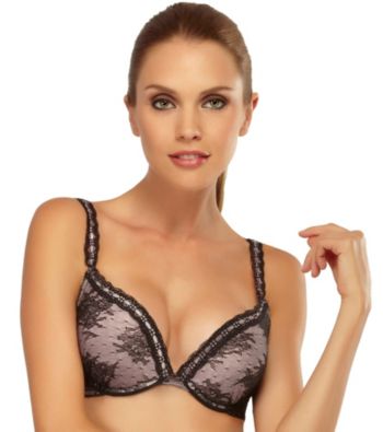 Jezebel Black Lust Padded Demi Bra