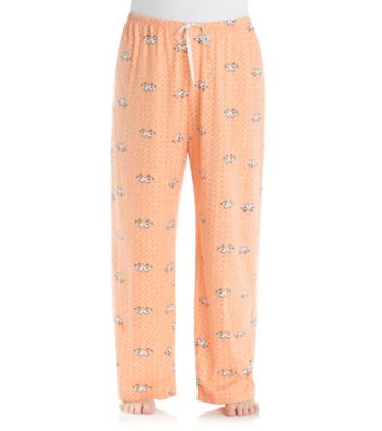 HUE® Melon Plus Size Lovebirds Knit Pants