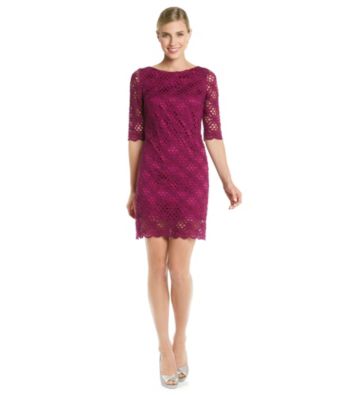 Jax Crochet Lace Shift Dress