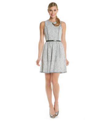 Kensie® Zebra Print Sweater Dress