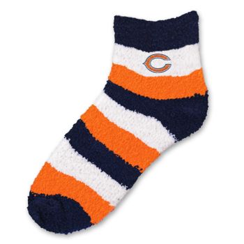 For Bare Feet Chicago Bears Sleep Soft Socks