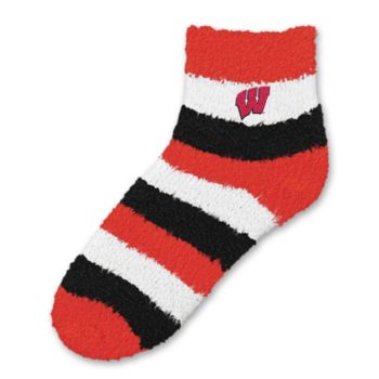 For Bare Feet University of Wisconsin Sleep Soft Socks