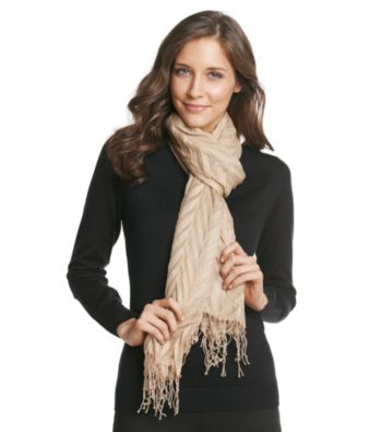 Collection 18 Open Weave Pleat Neckwrap