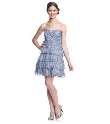 Jump® Juniors' Zebra Glitter Party Dress