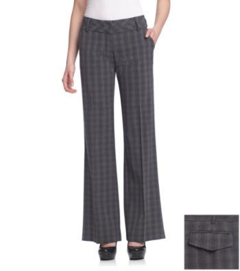 Sequin Hearts® Juniors' Plaid Trouser Pants