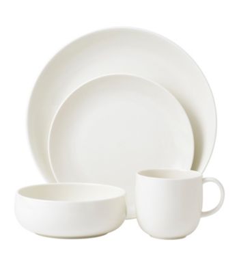 Royal Doulton® Mode White 4-pc. Place Setting