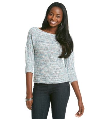 Nine West Jeans Lynn Multi-Colored Dolman Sweater