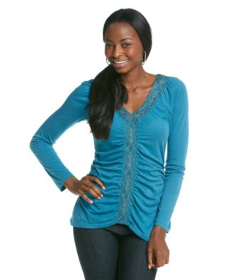 Nine West Jeans Stella Ruched Top