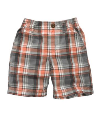 OshKosh B'Gosh® Boys' 2T-4T Plaid Woven Shorts