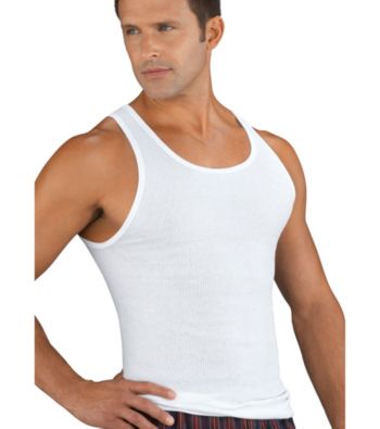 Jockey® Men's Big & Tall White Classic 2-Pack A-Shirts