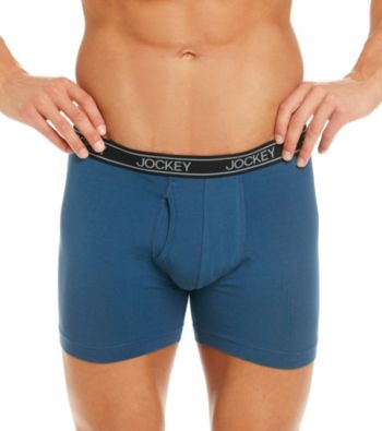 Jockey® Men's Cotton Stretch 2-Pack Low Rise Boxer Brief