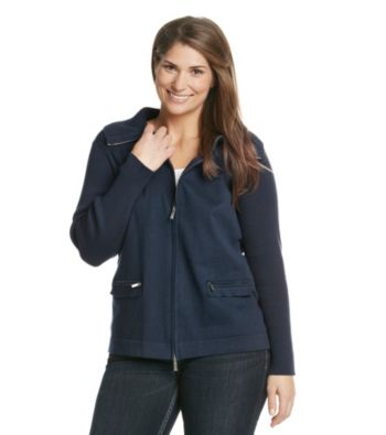 Jones New York Signature® Plus Size Zipper-Front Jacket