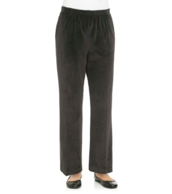 Alfred Dunner® Petites' Pull-On Velour Pant