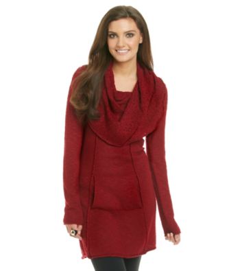 Kensie® Cowlneck Sweater Dress