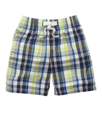 OshKosh B'Gosh® Boys' 2T-4T Blue Plaid Pull-On Shorts