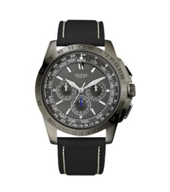 Guess Gunmetal Euro Cool Chronograph Watch
