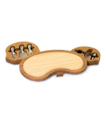 Picnic Time® Mariposa Bamboo Wine and Cheese Cutting Board