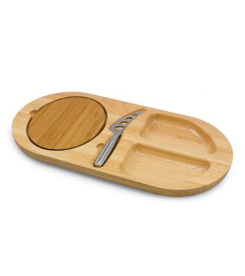 Picnic Time® Fontina Cheese and Cracker Serving Board
