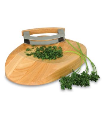 Picnic Time® Herb Rubberwood Chopping Block