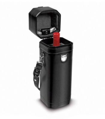 Picnic Time® Sonata Black with Grey Lining Wine Case