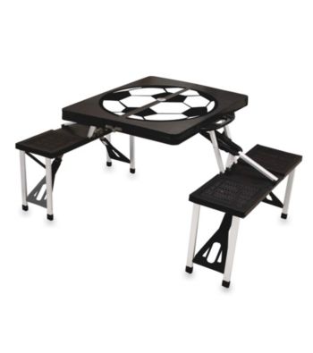 Picnic Time® Picnic Table with Soccer Imprint