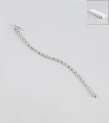 Marsala Sterling Silver and Diamond .50 ct. t.w Bracelet
