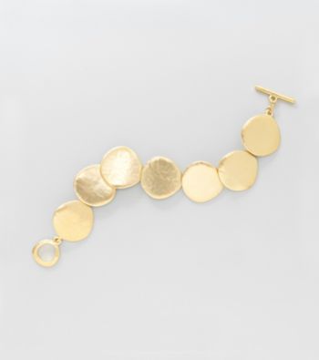 Lauren Ralph Lauren Matte Goldtone Bracelet