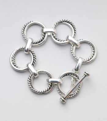 Lauren Ralph Lauren Silvertone Bracelet
