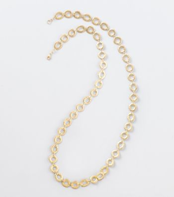 Lauren Ralph Lauren Matte Goldtone Necklace