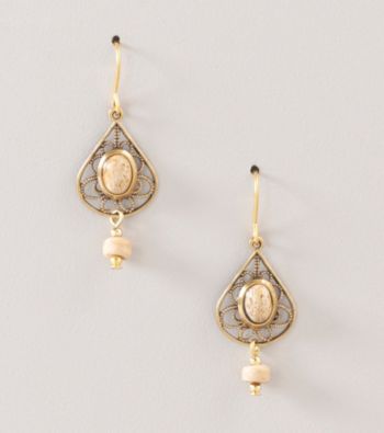 Silver Forest® Natural Crazy Lace Agate Earrings
