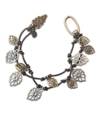 Lucky Brand® Two Tone Charm Bracelet