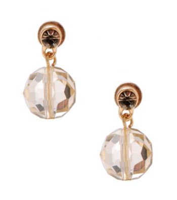 Kenneth Cole® Goldtone Faceted Bead Drop Earrings