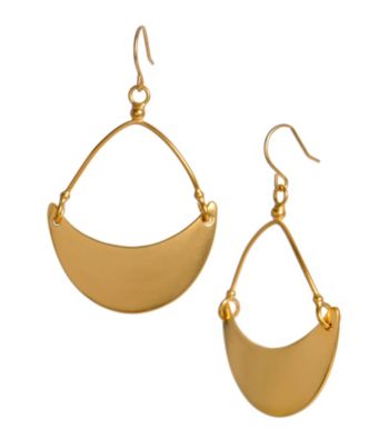Kenneth Cole® Half Moon Chandelier Earrings
