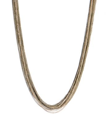 Kenneth Cole® Long Mixed Metal Chain Necklace