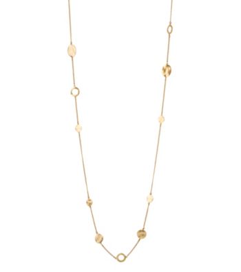 Kenneth Cole® Goldtone Circle Long Illusion Necklace