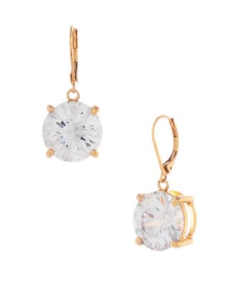 Betsey Johnson® Large Crystal Drop Earrings