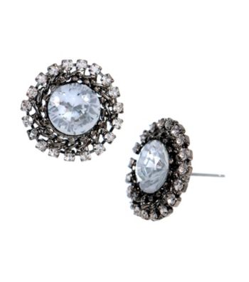 Betsey Johnson® Crystal Burst Stud Earrings