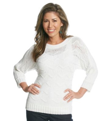 Ruby Rd.® Sunshine State Zig-Zag Sweater