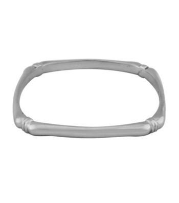 Aluminum Square Bamboo Bangle